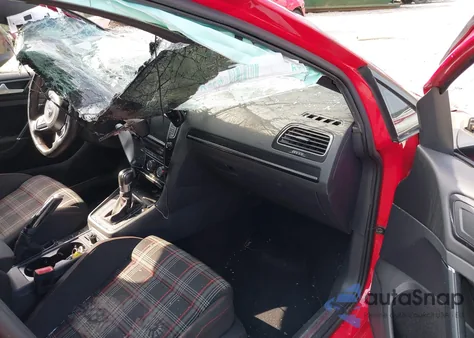 2017 Volkswagen Golf Gti Sport 4-Door из США, поврежденный, VIN 3VW447AU0HM003020